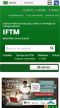 Mobile Screenshot of iftm.edu.br